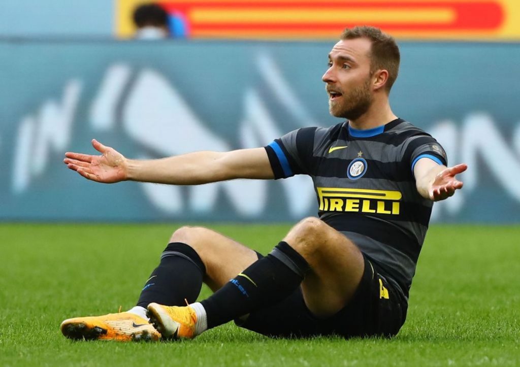 Eriksen Brozovic Conte raddoppia