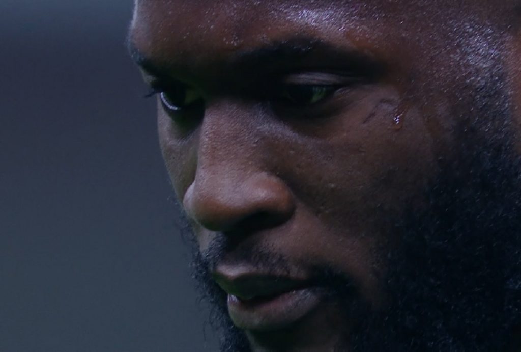 Lukaku, rigore contro la Lazio