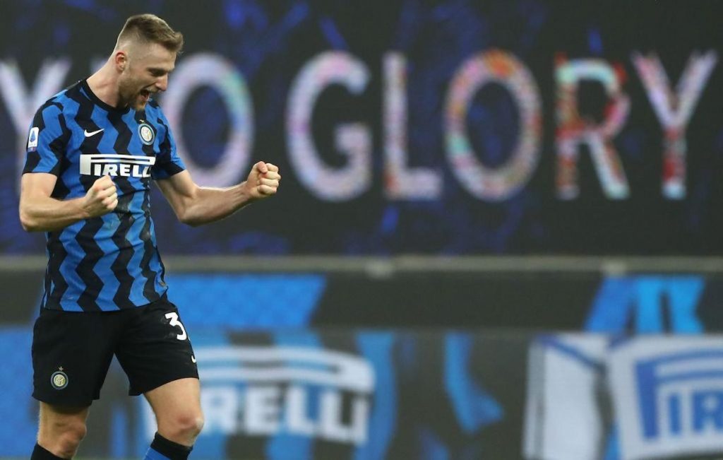 skriniar braccetto inter