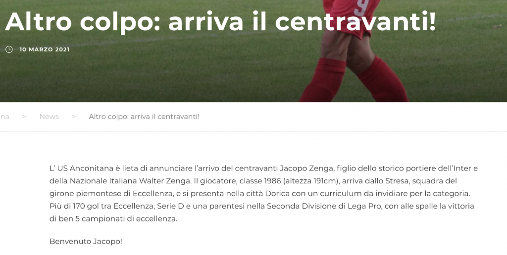 Jacopo Zenga
