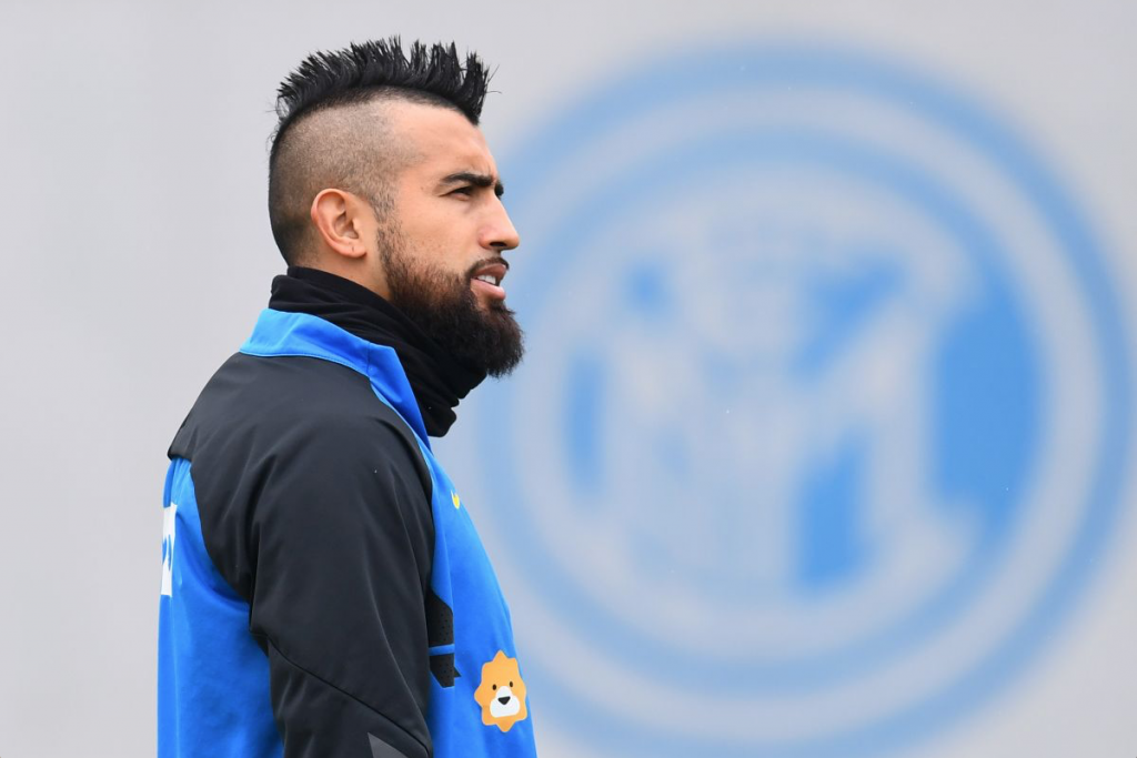 Vidal ancora out