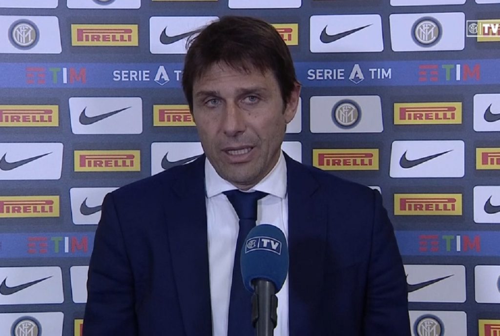 Conte a Inter Tv dopo Inter-Atalanta