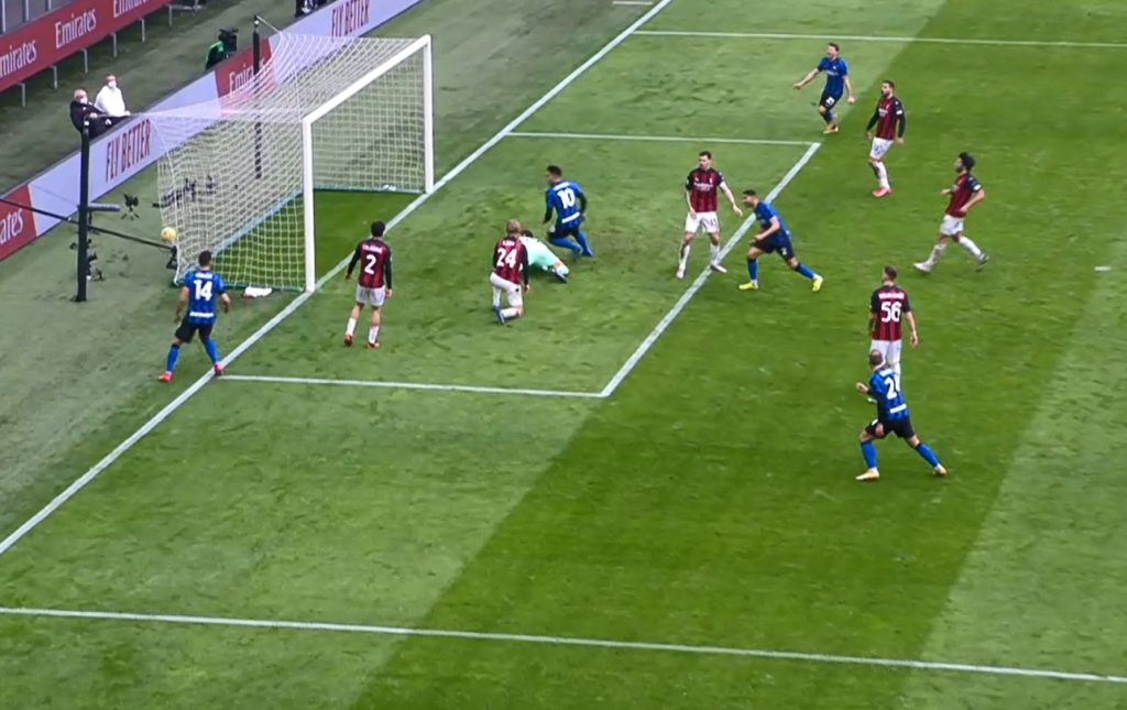 Milan-Inter 0-3, il secondo gol di Lautaro