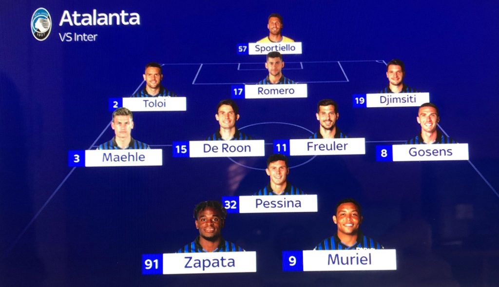 Inter-Atalanta, le probabili formazioni 1