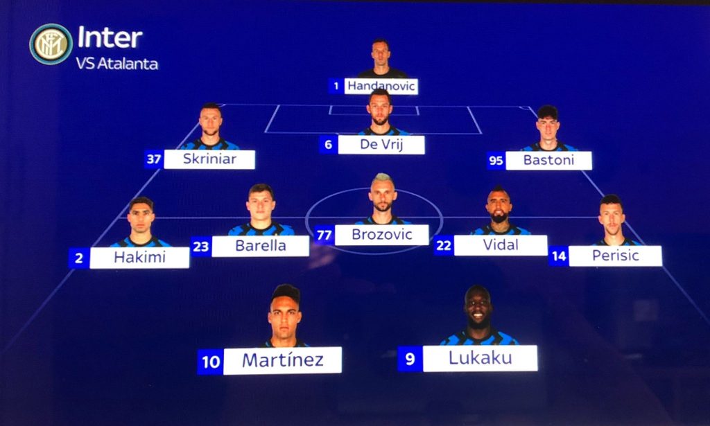 Inter-Atalanta, probabile formazione