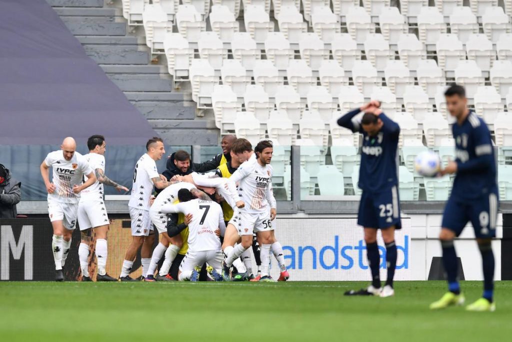 riepilogo juventus benevento