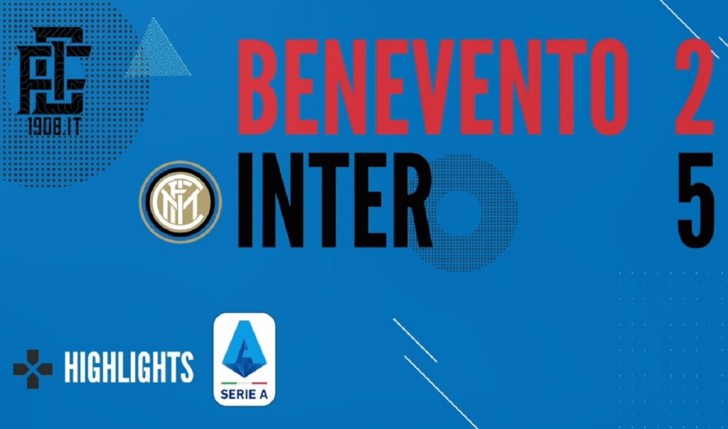 Benevento-Inter, gli highlights