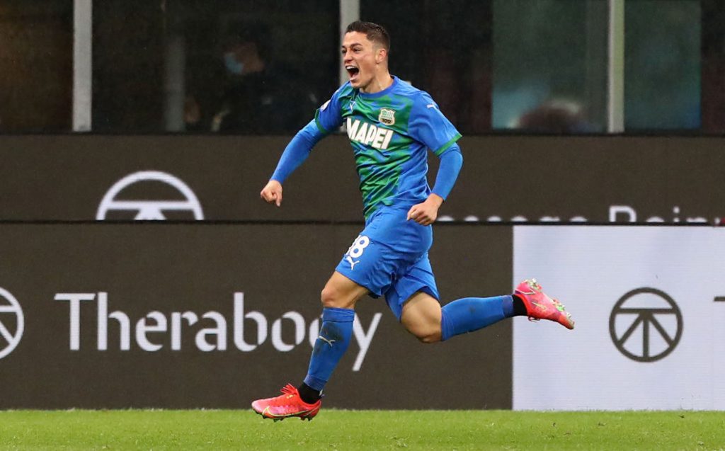 Raspadori Milan Sassuolo
