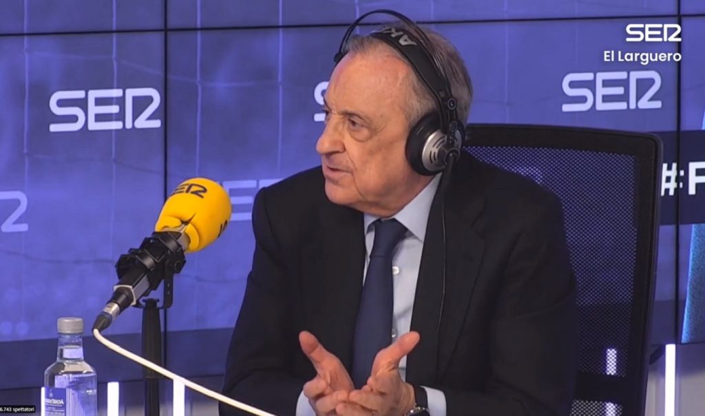 Superlega, il commento di Florentino Perez