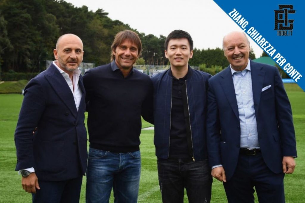 Zhang chiarezza per Conte