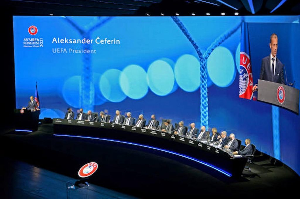Esecutivo Uefa, parla Ceferin