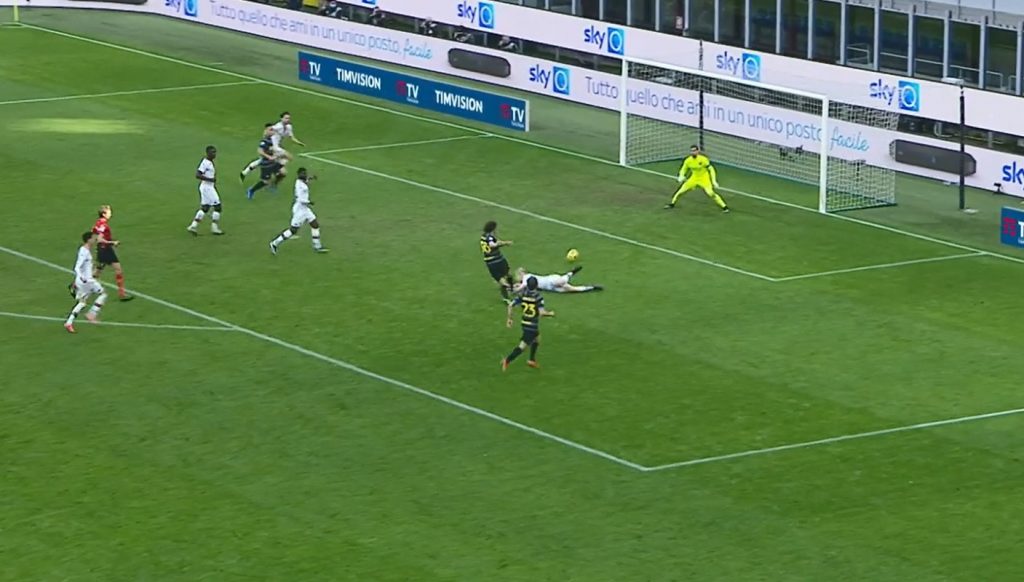Inter-Genoa 3-0, gol di Darmian