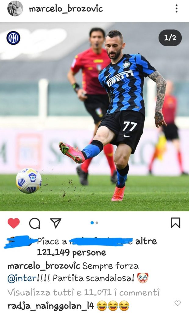 nainggolan commento post brozovic
