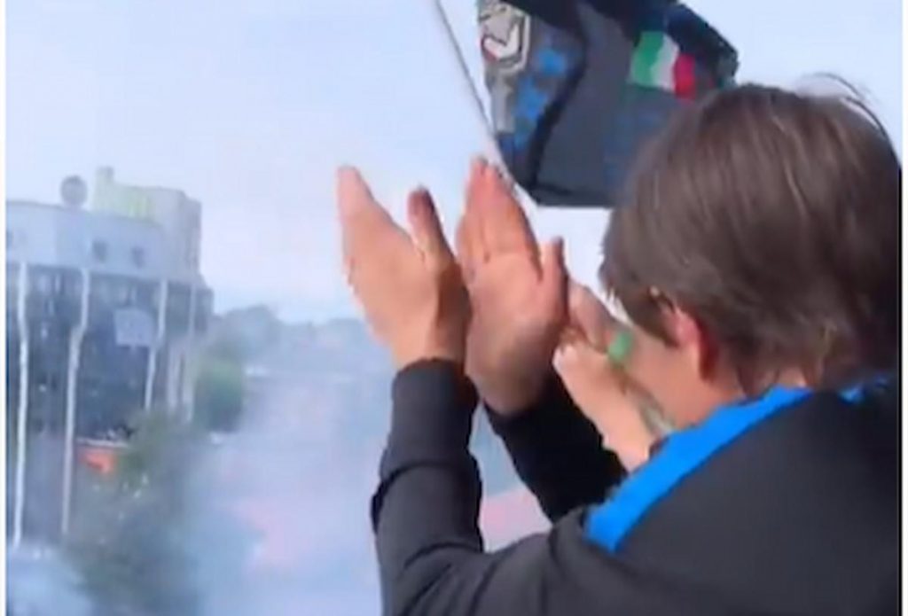 conte messaggio tifosi