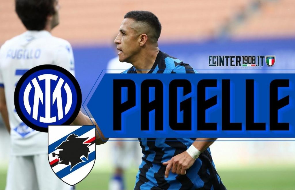 Inter-Sampdoria, pagelle