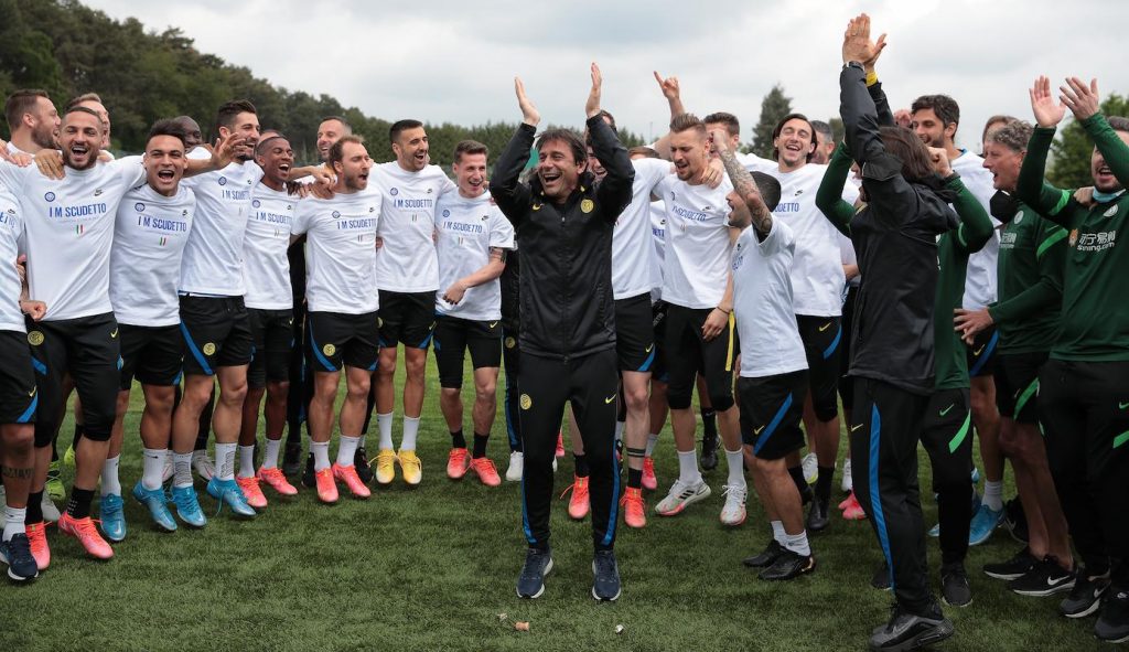 Inter, festa ad Appiano