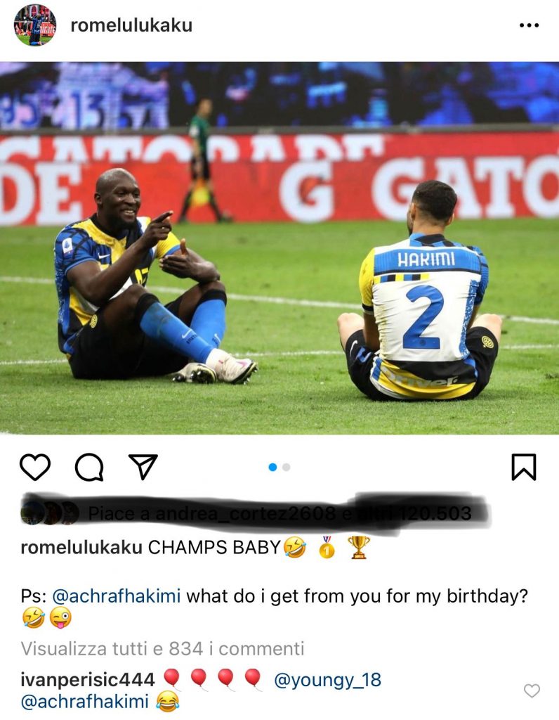 Lukaku regalo Hakimi