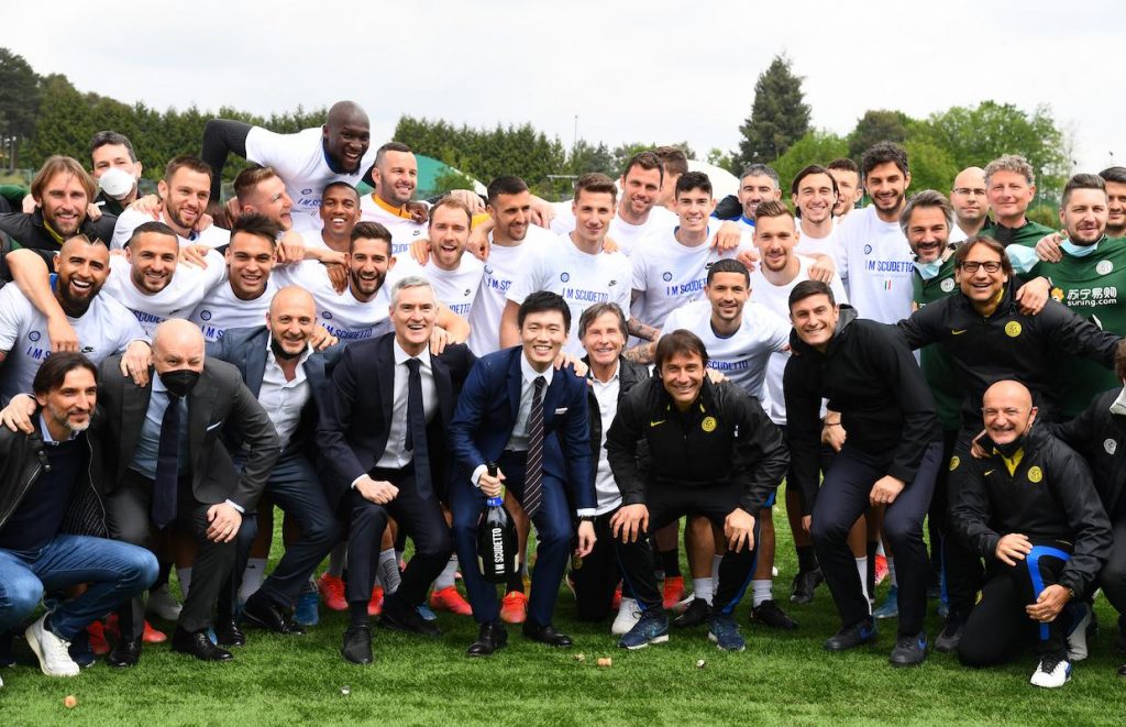 Zhang e Conte, festa ad Appiano