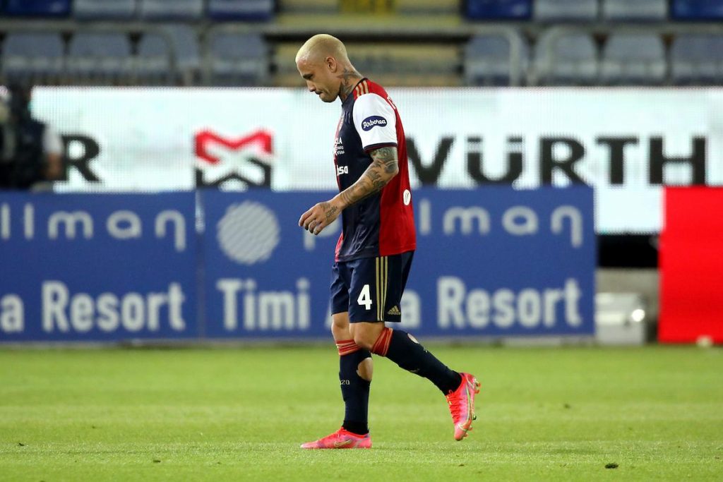 Cagliari, Nainggolan lontano