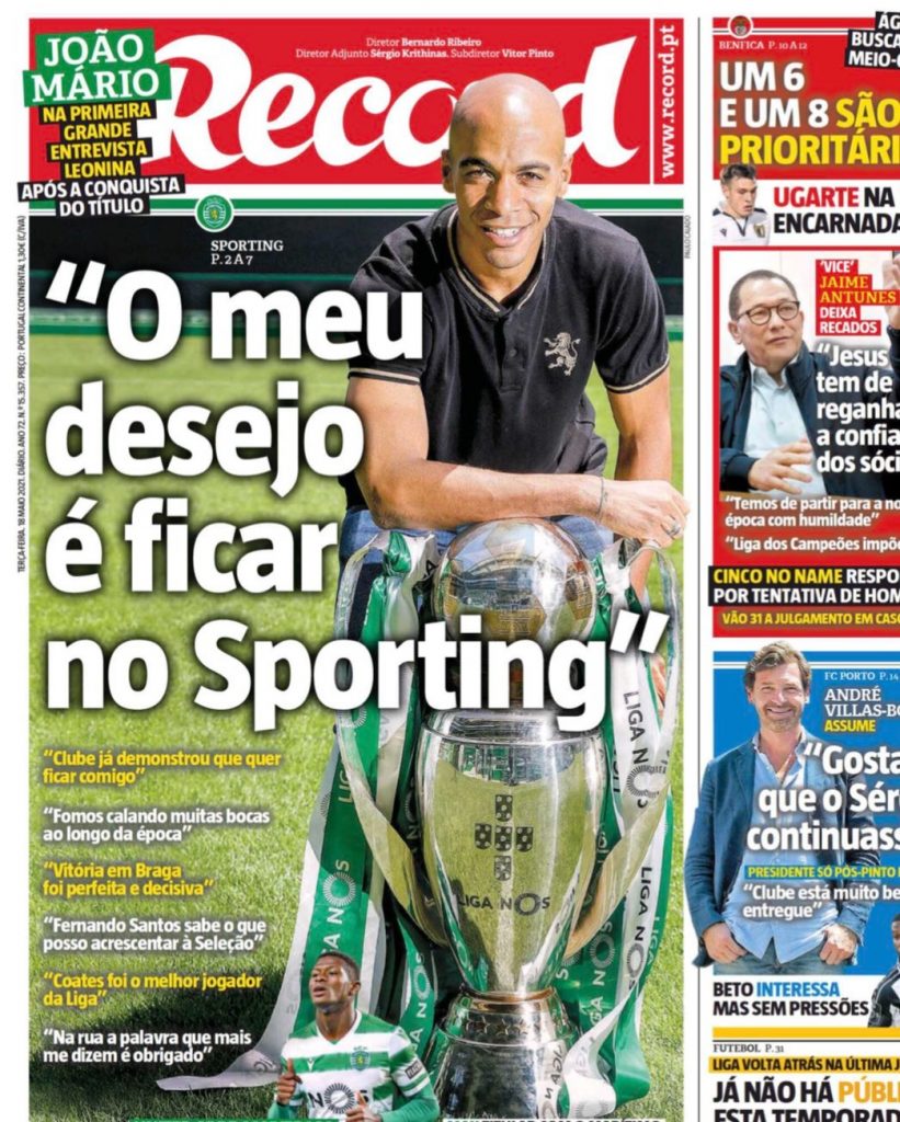 Parla Joao Mario