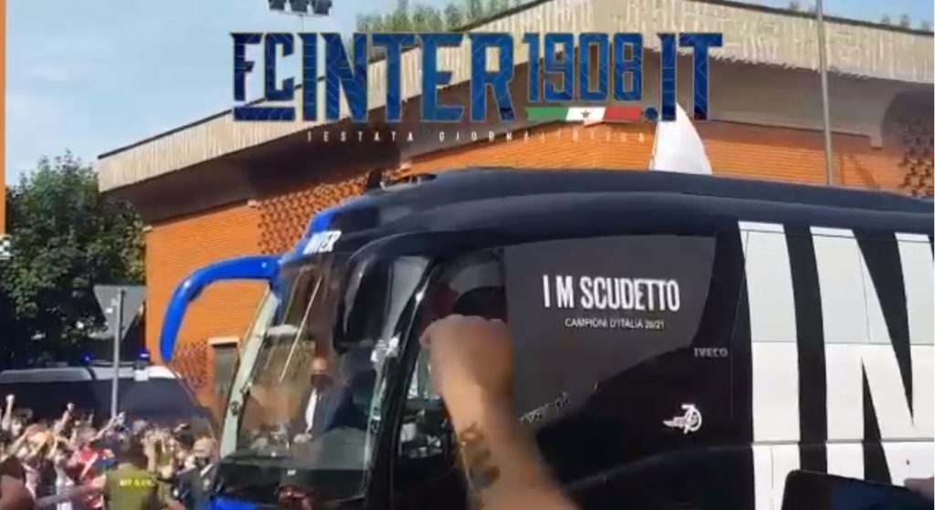 Inter Sampdoria pullman San Siro
