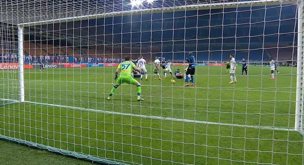 Inter-Atalanta, gol di Skriniar