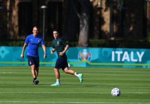 Italy Training Session And Press Conference