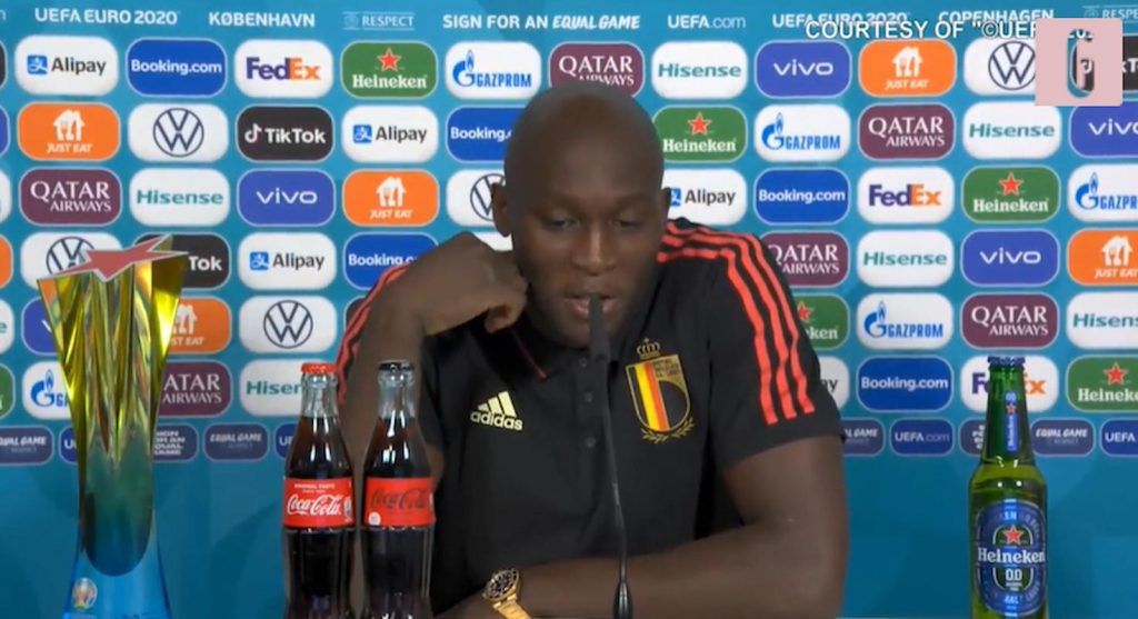 lukaku chiama coca cola