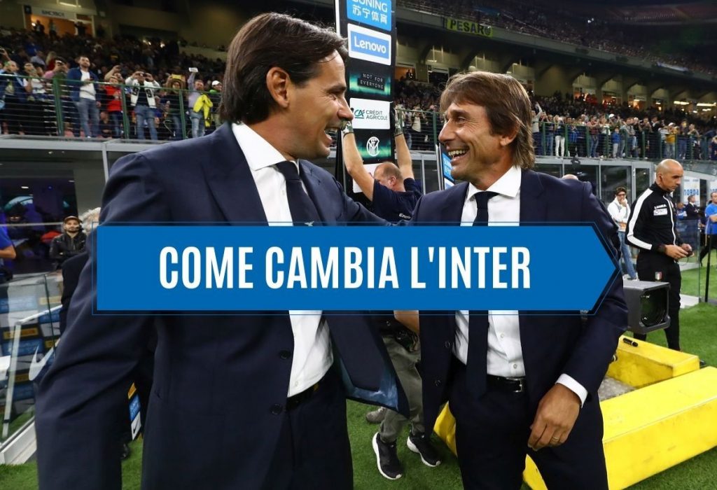 come cambia il 3-5-2 da Conte a Inzaghi
