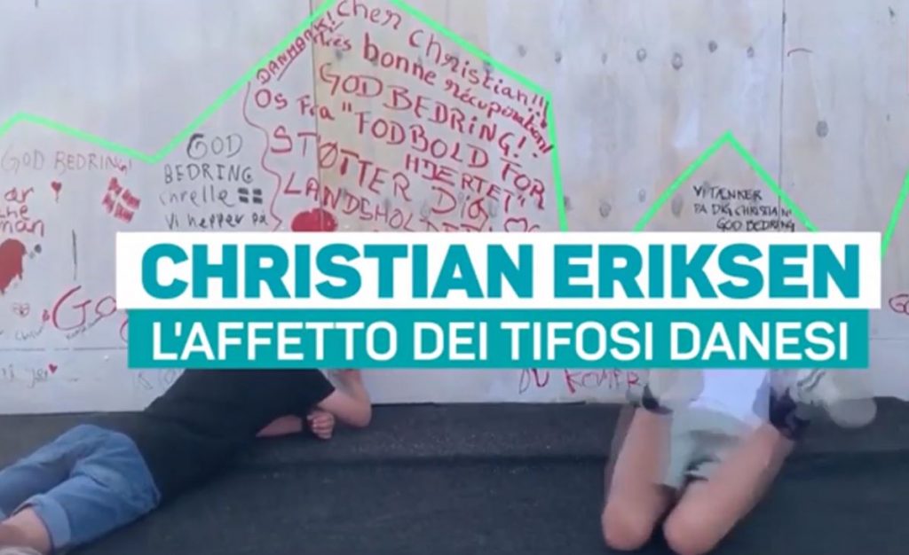 Danimarca Eriksen messaggi