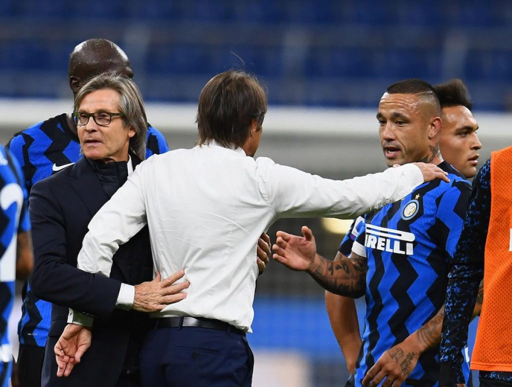 conte cena con nainggolan