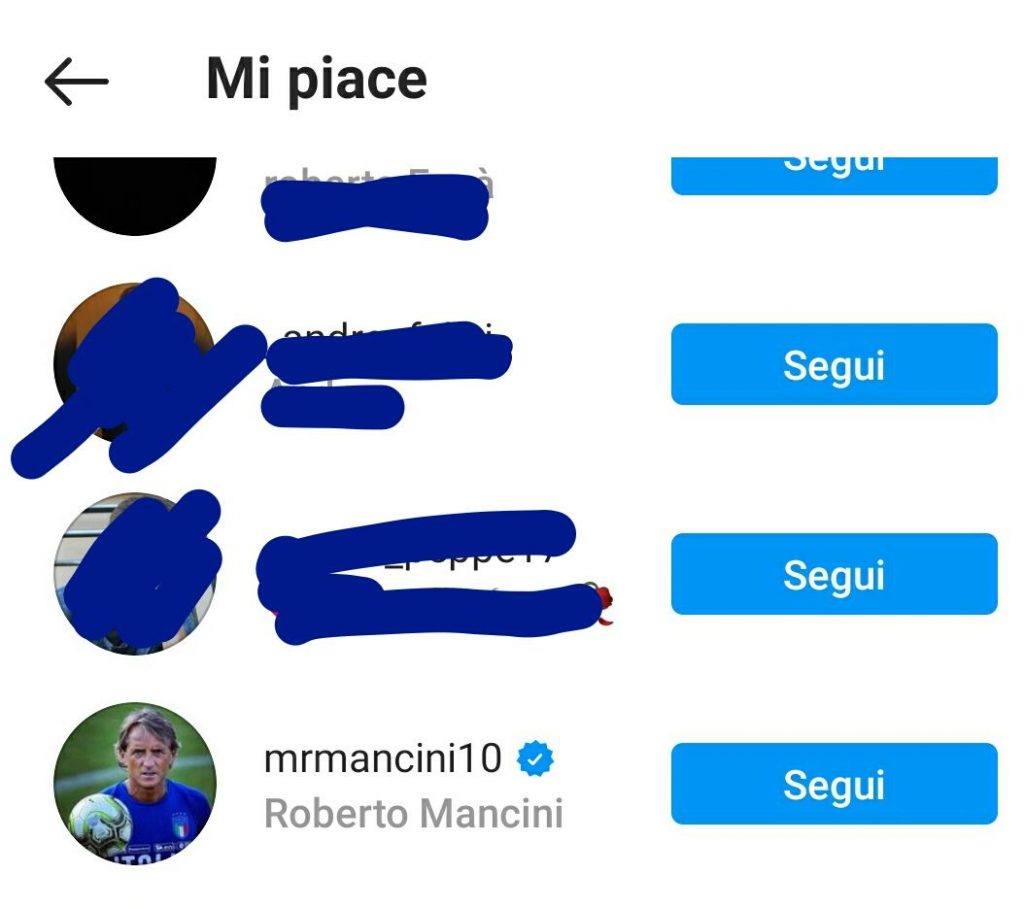 oriali mancini