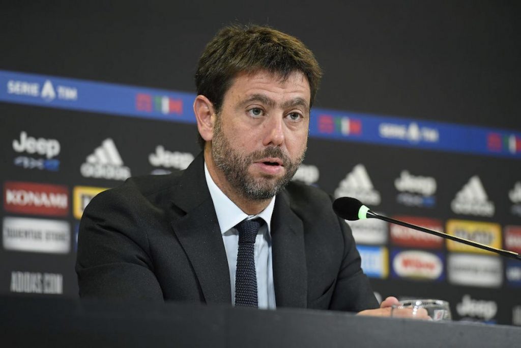 agnelli superlega minacce