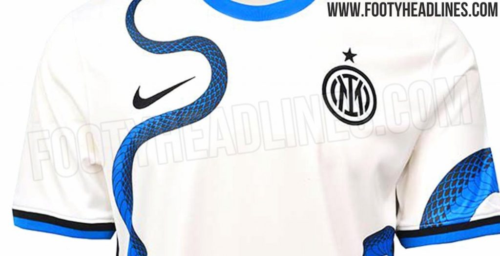 Inter, la nuova maglia da trasferta