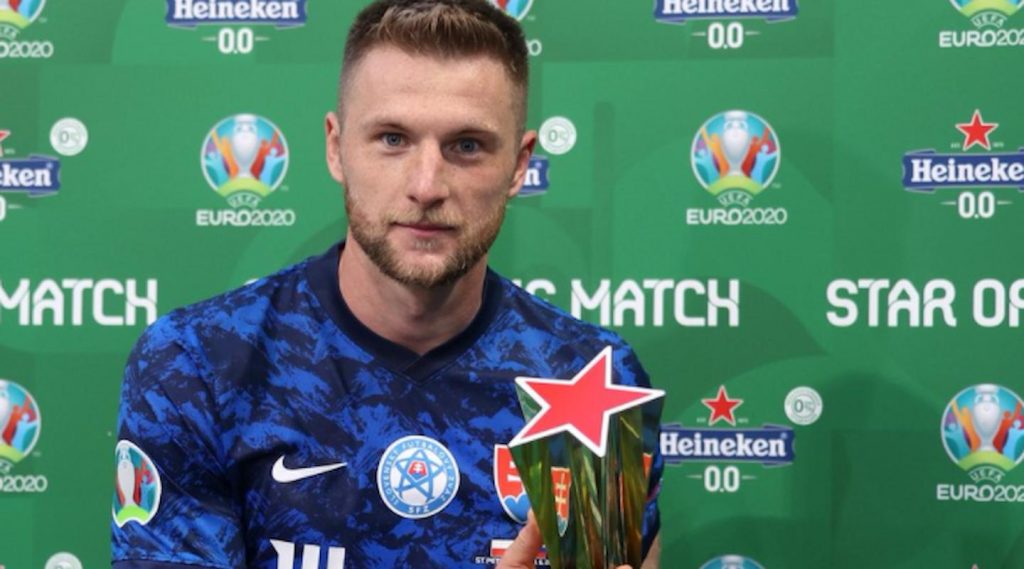 skriniar uomo partita