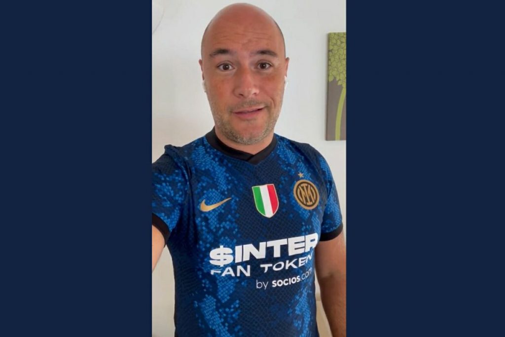 Dreyfus CEO Socios.com, Collaborazione con l'Inter
