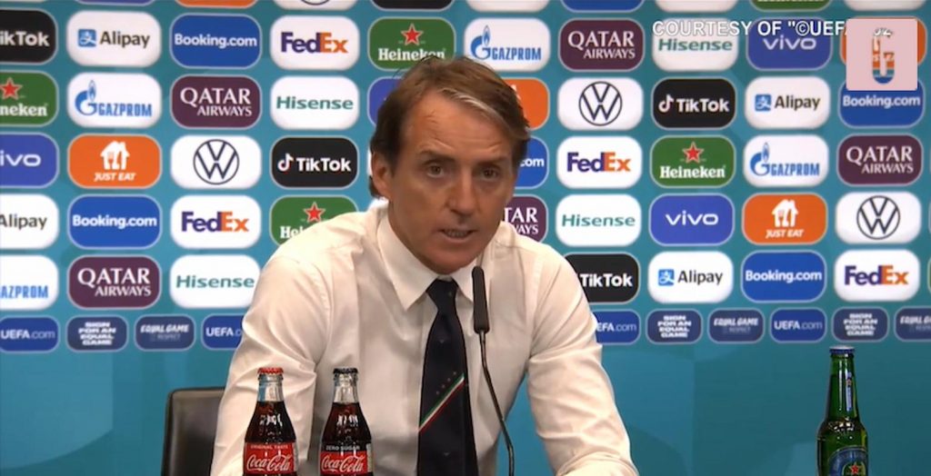 mancini volere finale