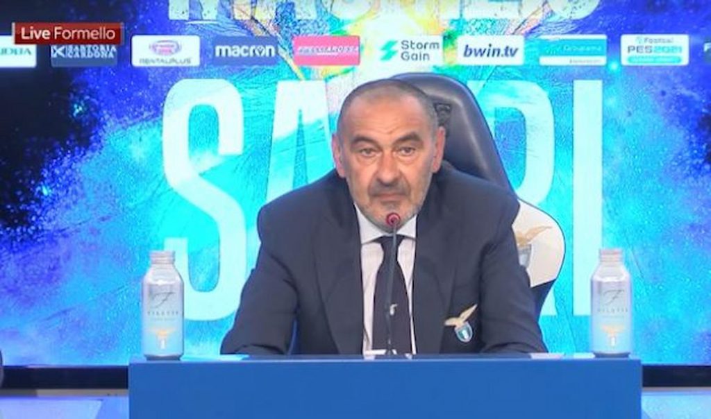 sarri conferenza lazio
