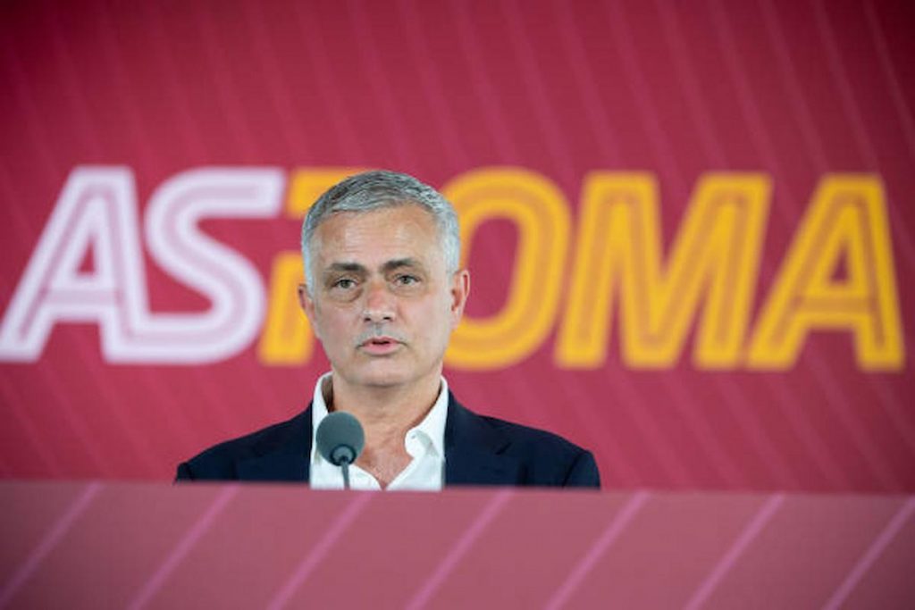 Roma, la presentazione di Mourinho