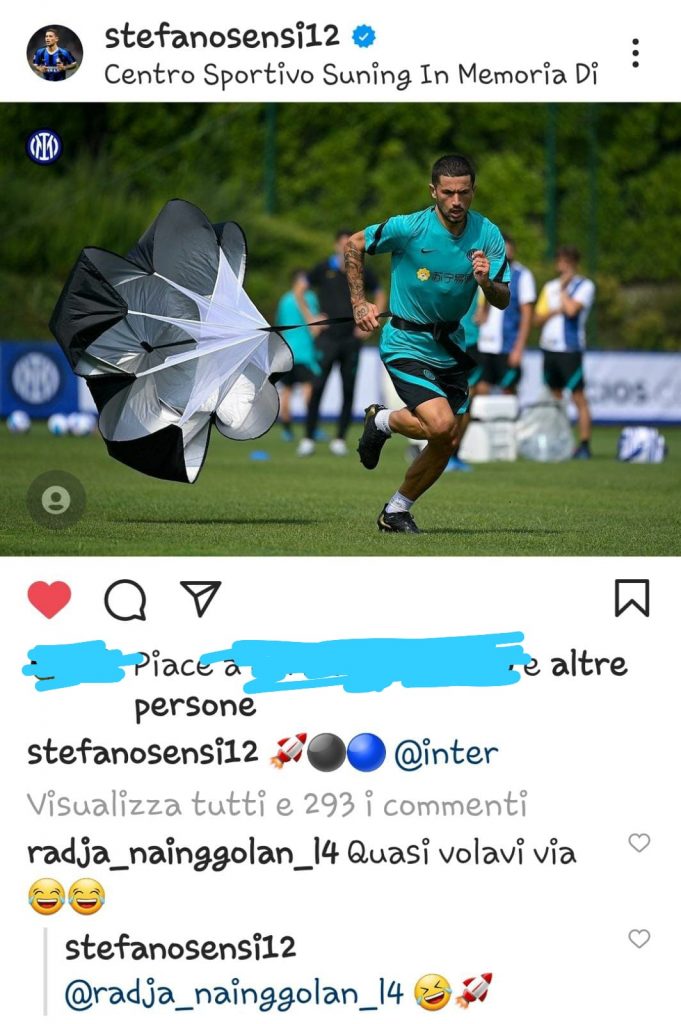sensi paracadute allenamento