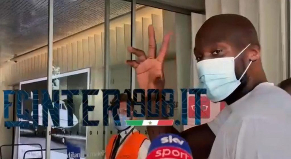 lukaku parte londra