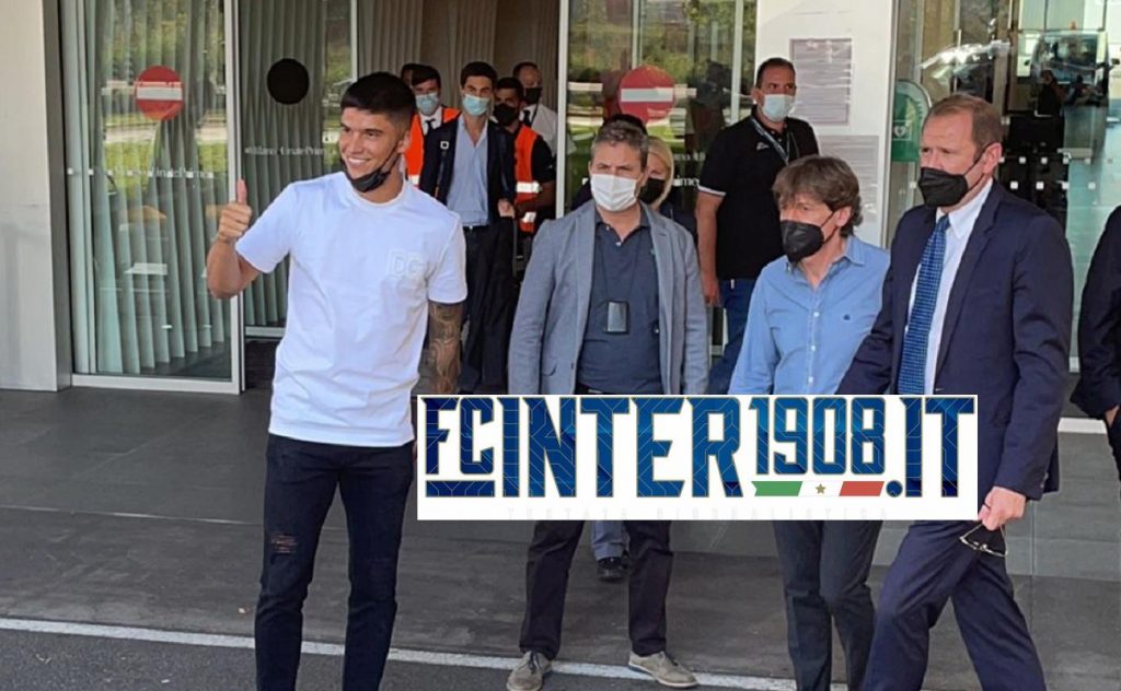 correa arrivato milano