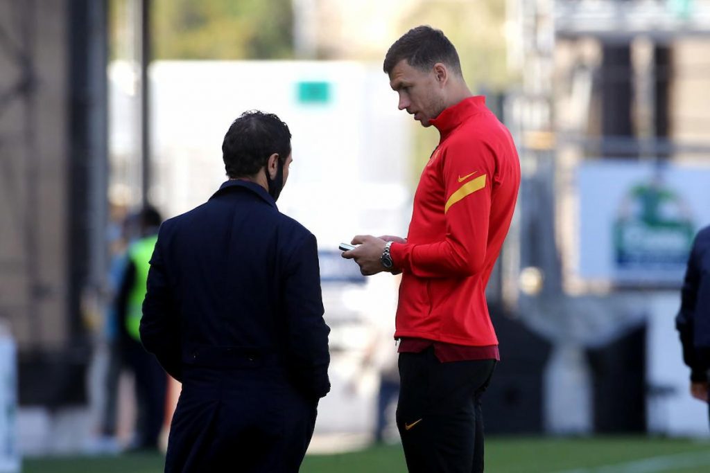 mourinho dzeko inter