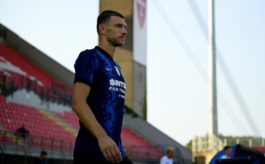 Dzeko già in palla