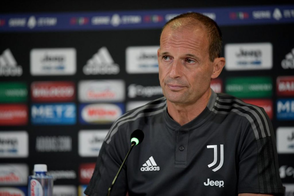Allegri in conferenza
