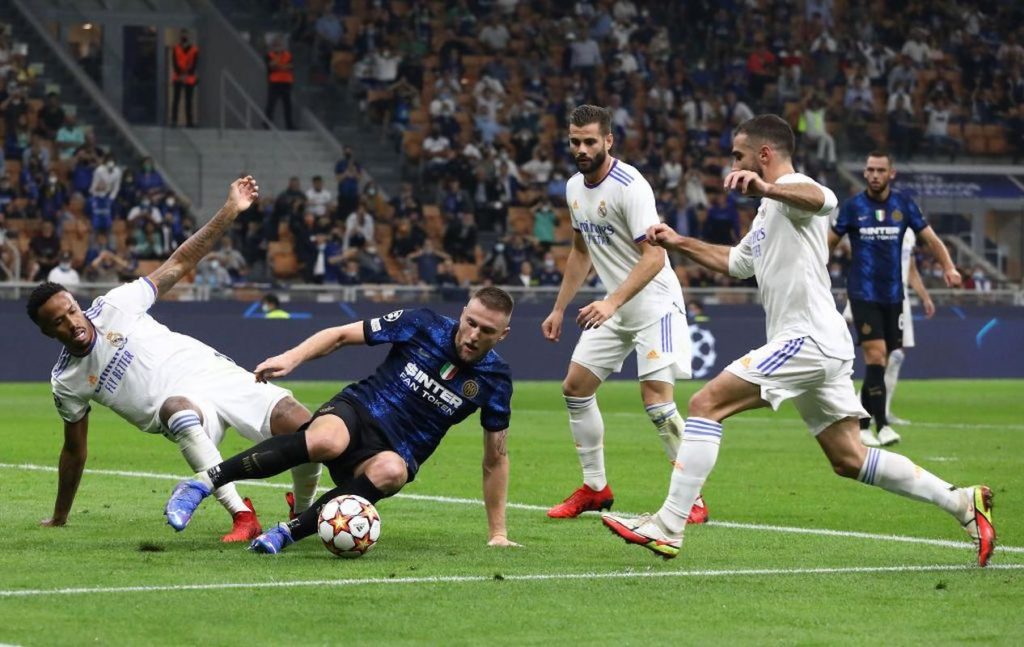 skriniar pagella inter real