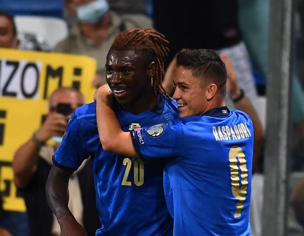 Italia Kean Raspadori