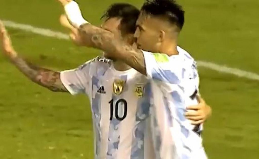 lautaro video gol argentina venezuela