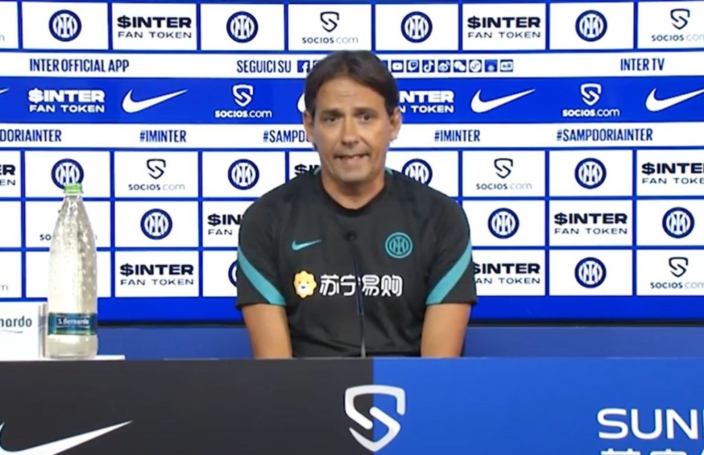 Inzaghi conferenza