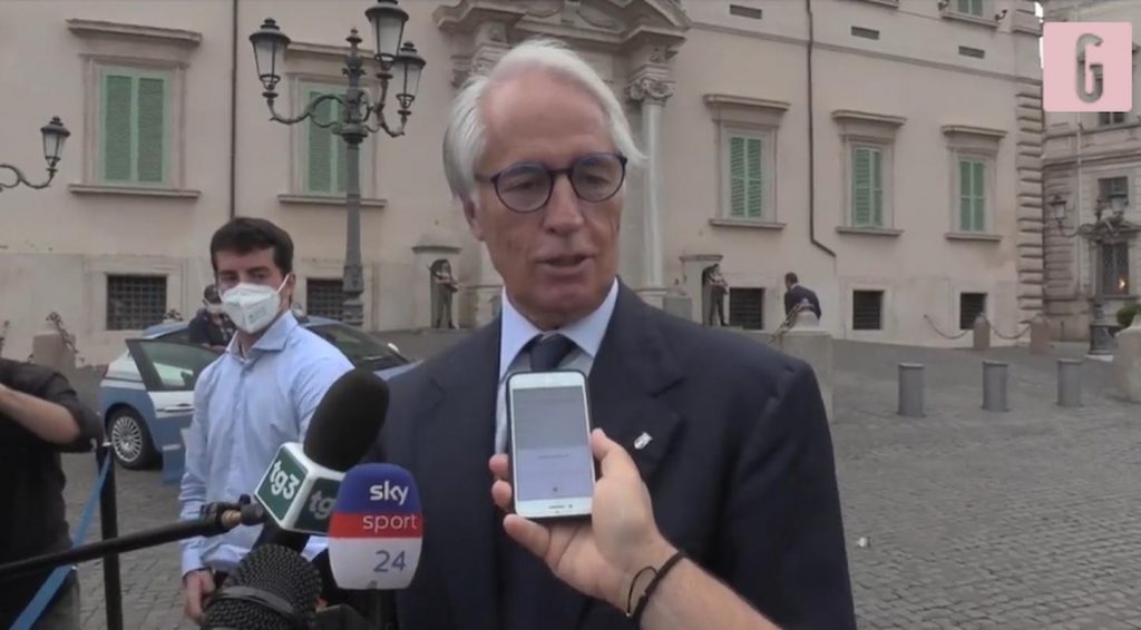 video malagò scherza